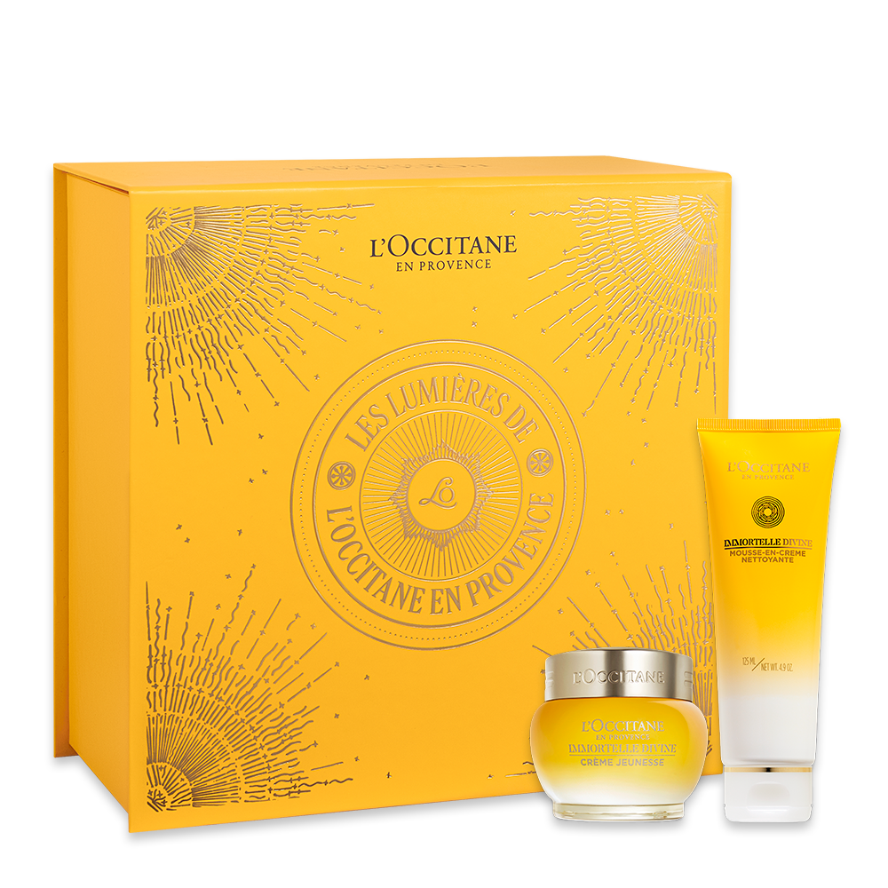 Espuma de Limpeza Facial e Creme Antissinais Immortelle Divine, , large image number 0
